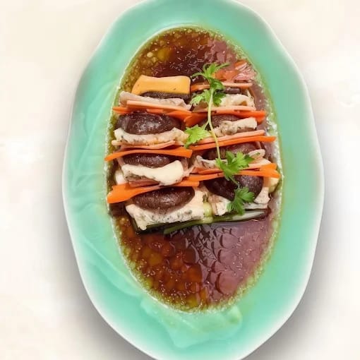 Grouper Slice-Steamed 麒麟蒸石斑魚片