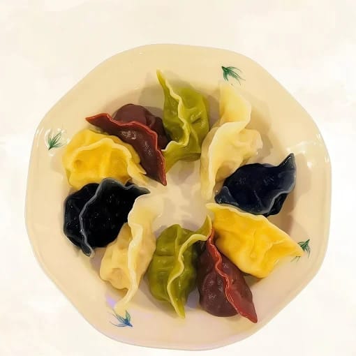 Five Colors Dumplings 五彩饺子