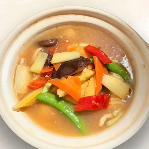 Claypot Braised Tofu 砂锅豆腐煲
