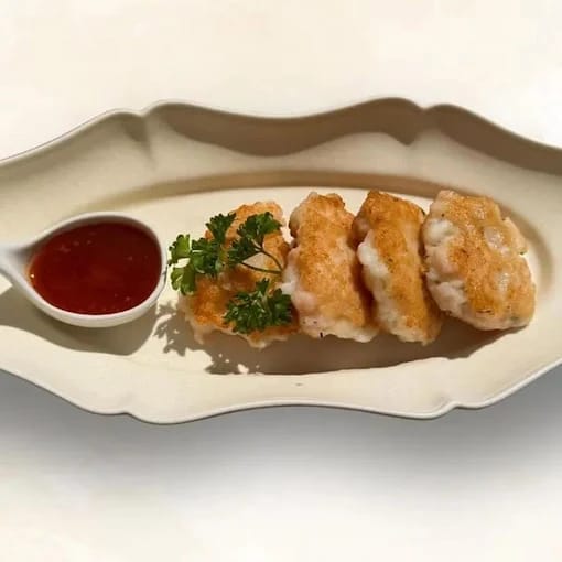 Pan-Fried Seafood Pancake 香煎海鮮饼