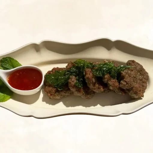 Pan-Fried Beef Patty With Tangerine Peel 香煎陈皮牛肉饼