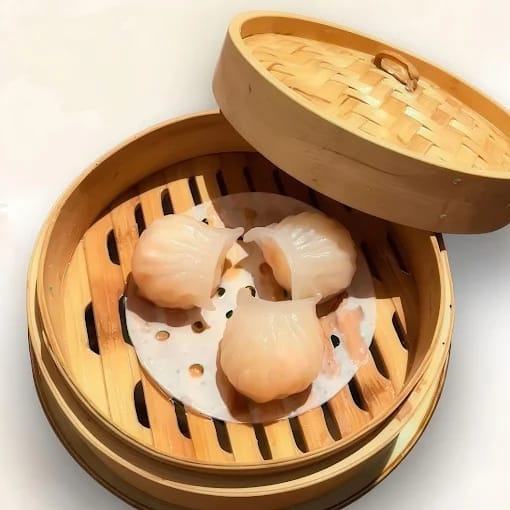 King Prawn Dumplings With Green Sichuan Pepper 青花椒大虾饺