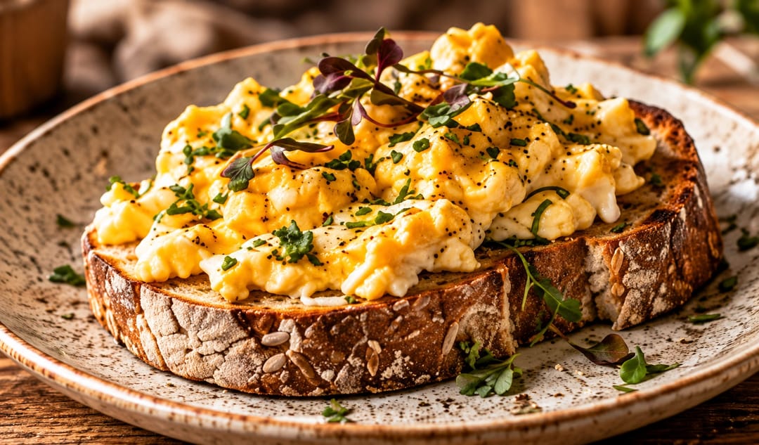 Sourdough Egg Toast