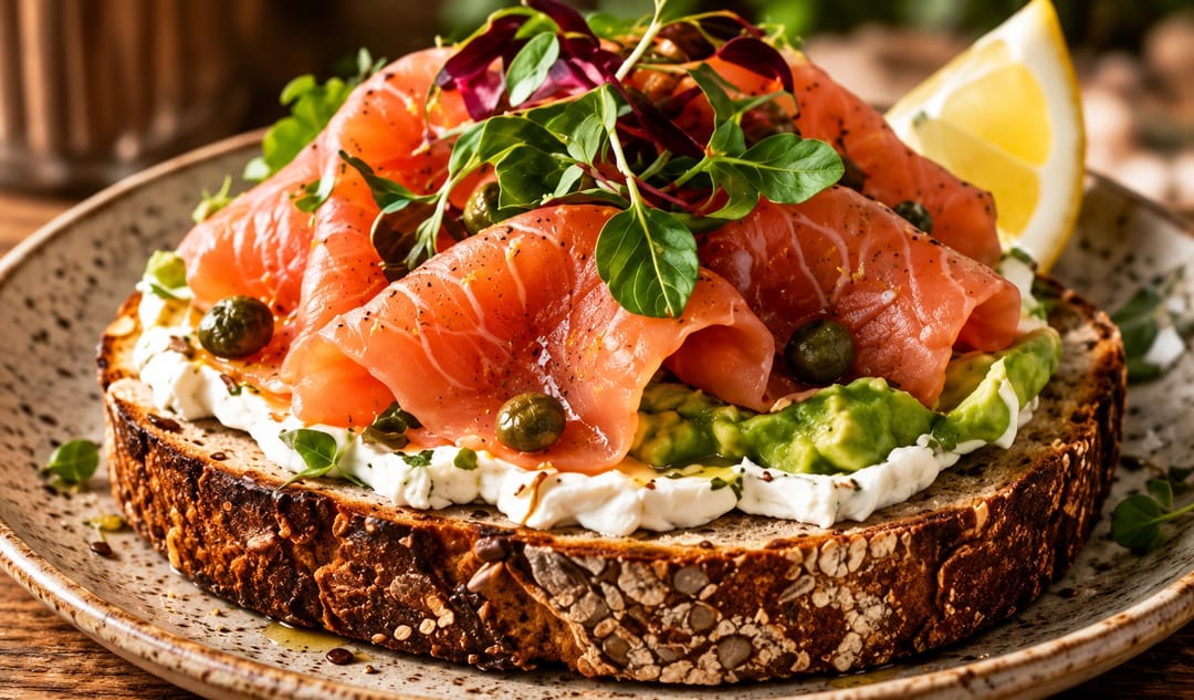 Smoked Salmon Sourdough