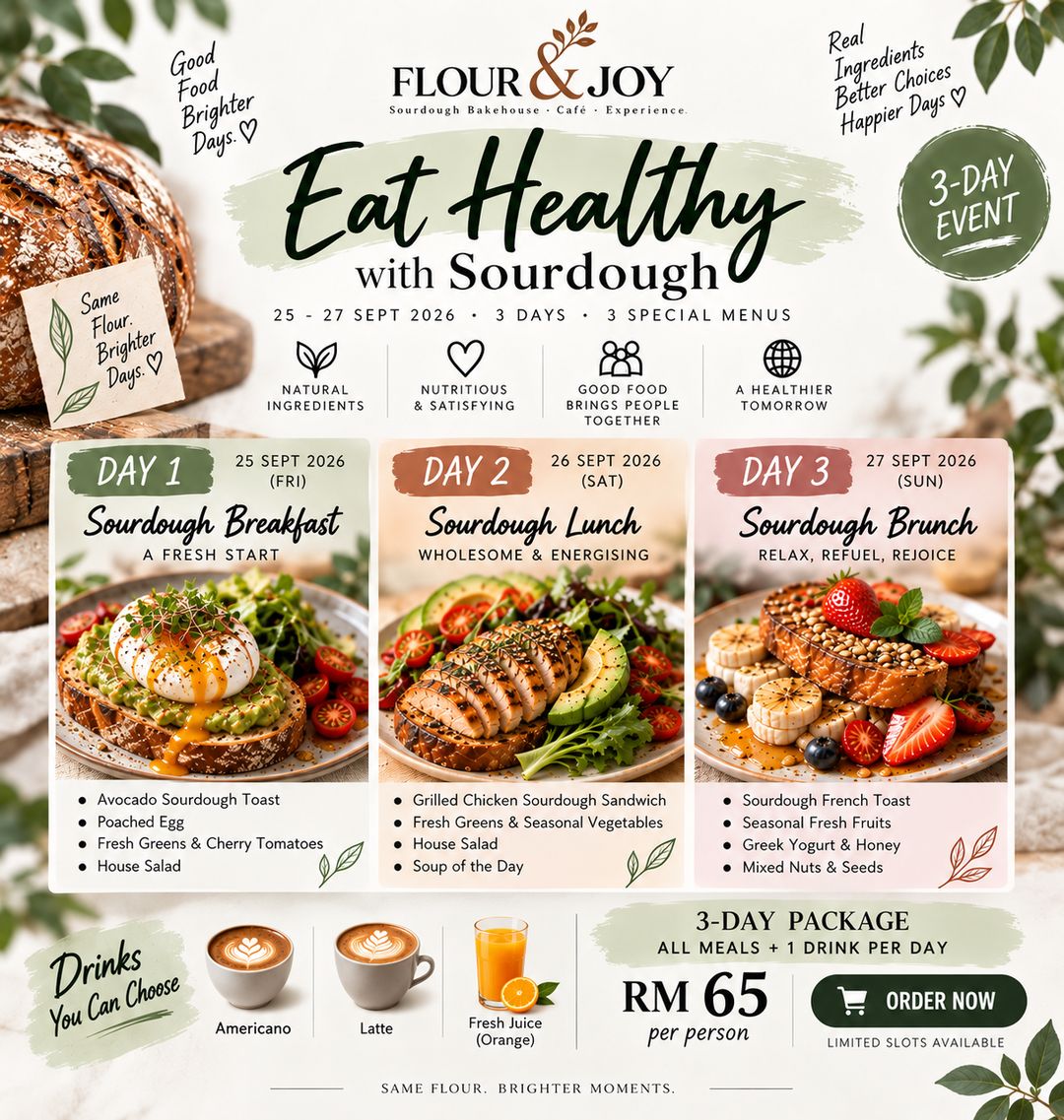 Eat Healthy with Sourdough