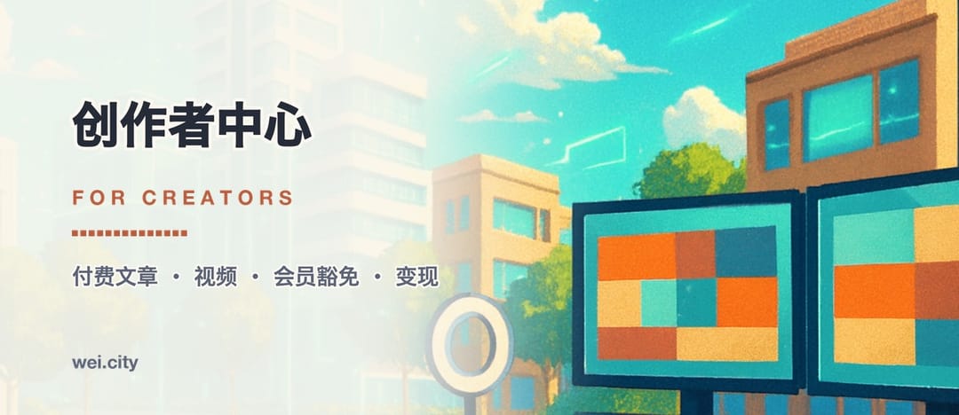 创作者中心 · For Creators