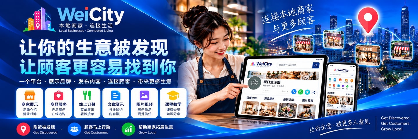 WeiCity 商家中心