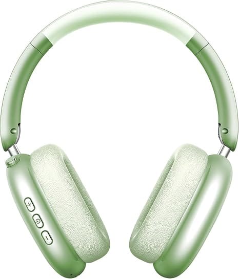 Wentronic Y01 Wireless Noise Canceling Headphones Bluetooth 5.3 Over Ear Headphones with Microphone, Hi-Res Audio, 48H Playtime, Foldable Comfortable Earpads,Compatible with iOS,Android,PC, Space Grey