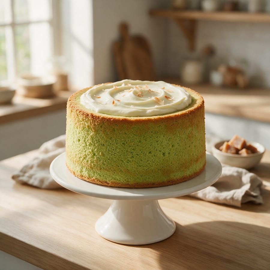 Pandan Gula Melaka Chiffon Cake (7-inch)
