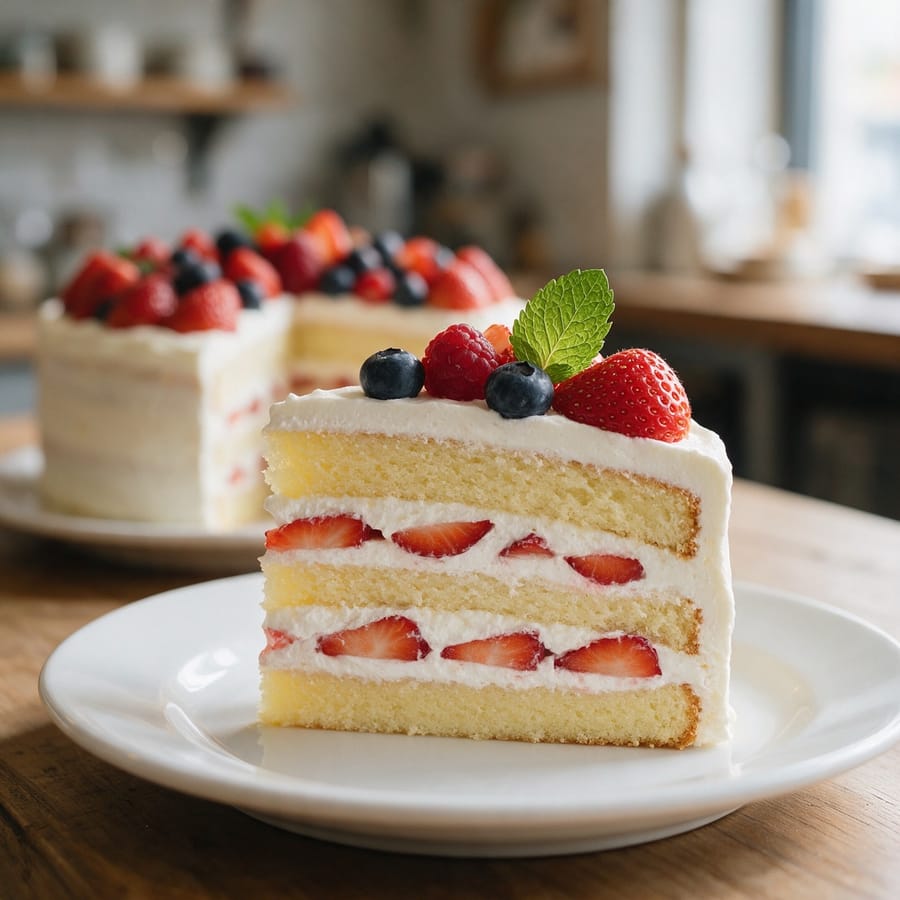 Berry Garden Birthday Cake (7-inch)