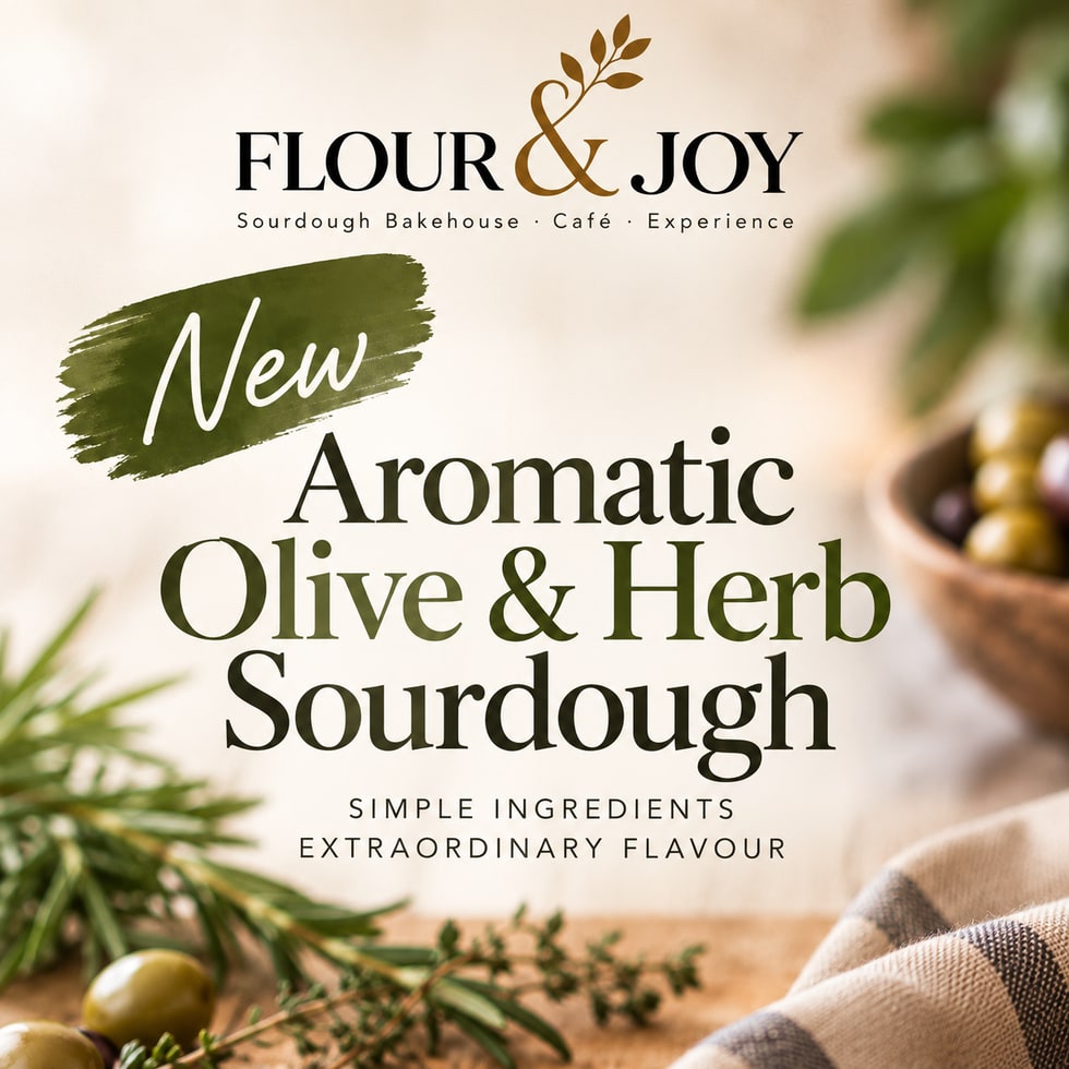 Aromatic Olive & Herb Sourdough