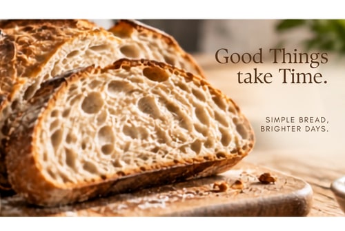 Good Things Take Time.