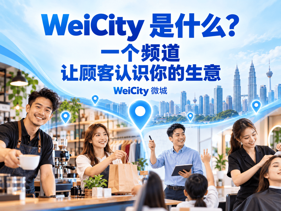 1 WeiCity 是什么?一个频道,让顾客认识你的生意
