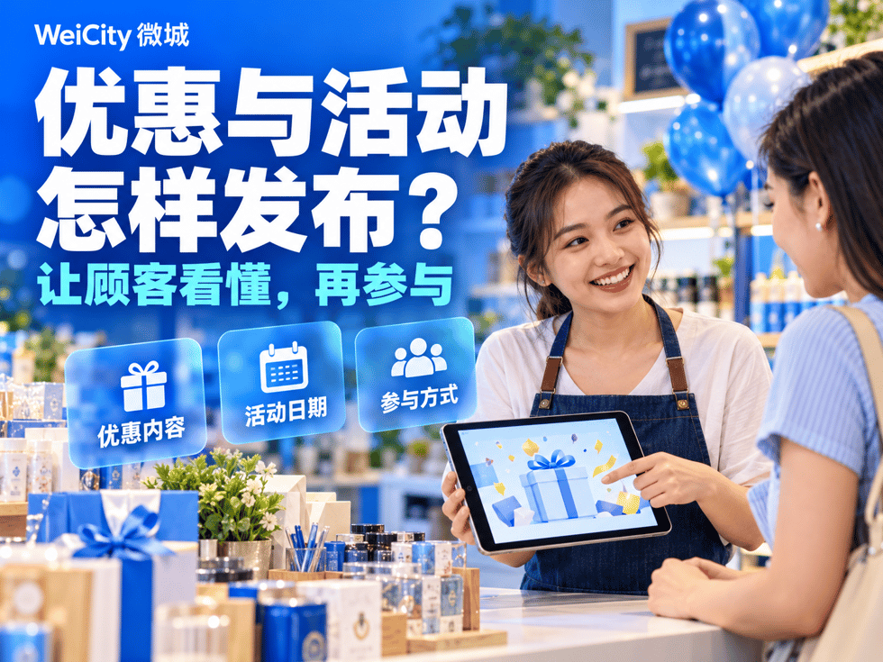 9 优惠与活动怎样发布？让顾客看懂，再参与