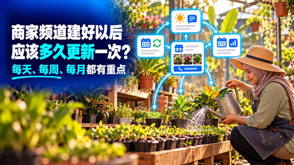 16 🗓️ 商家频道建好以后，应该多久更新一次？