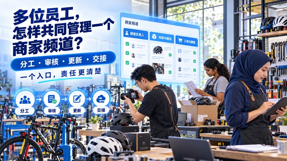 28 👥 多位员工怎样共同管理一个商家频道?