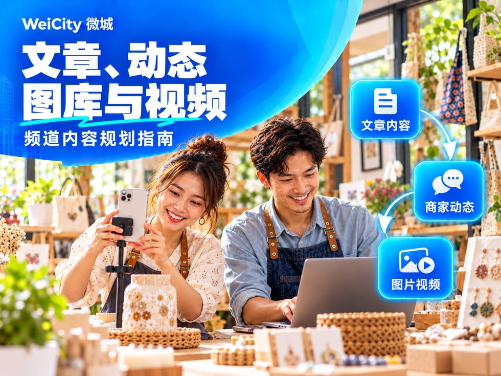 6 WeiCity 文章、动态、图库和视频怎样准备?频道内容规划指南