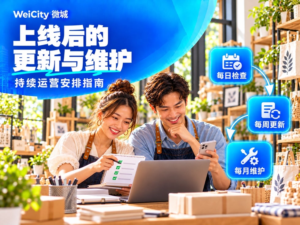 10 WeiCity 频道上线后怎样更新与维护?持续运营安排指南