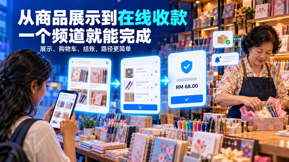 19 🛒 从商品展示到在线收款,一个频道就能完成