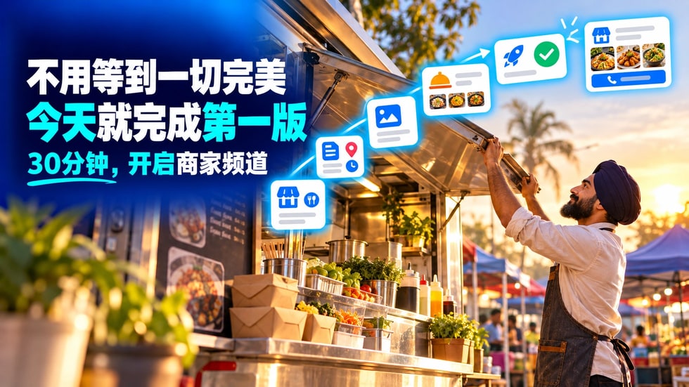 15 🚀 不用等到一切完美：今天就完成第一版商家频道
