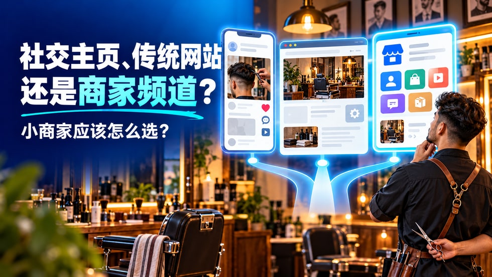 7 🔍 社交主页、传统网站还是商家频道?小商家应该怎么选?