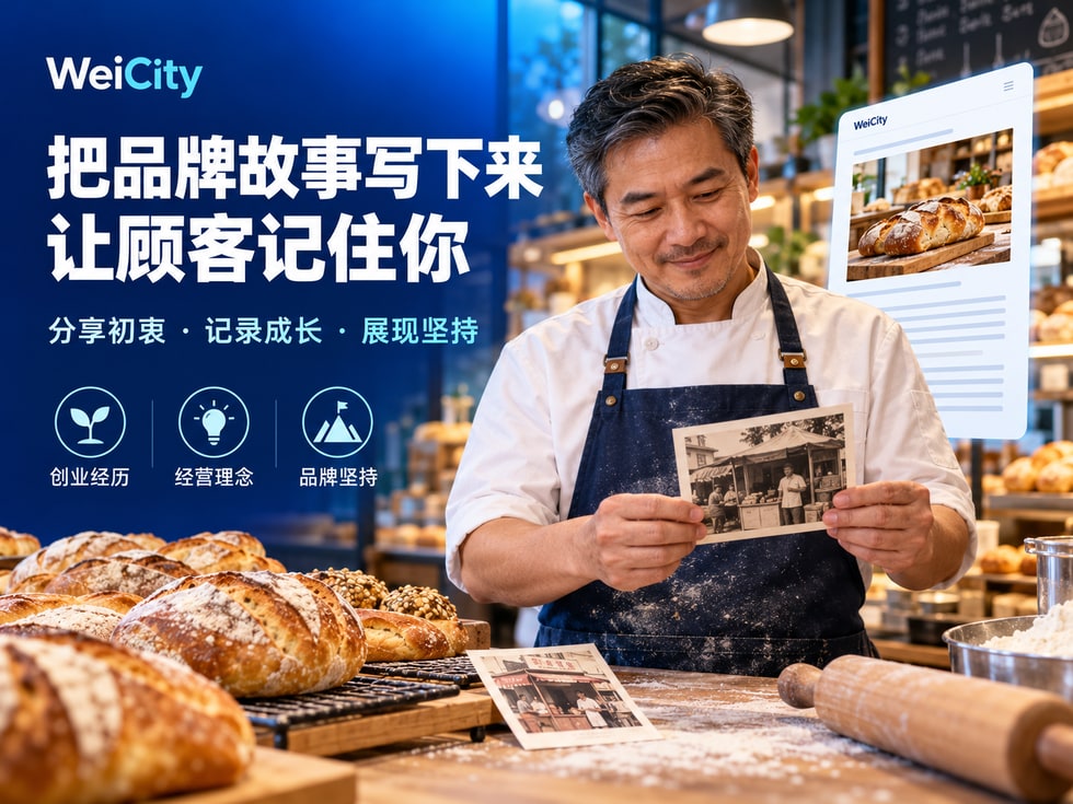 2 🏪 把品牌故事写下来,让顾客记住你