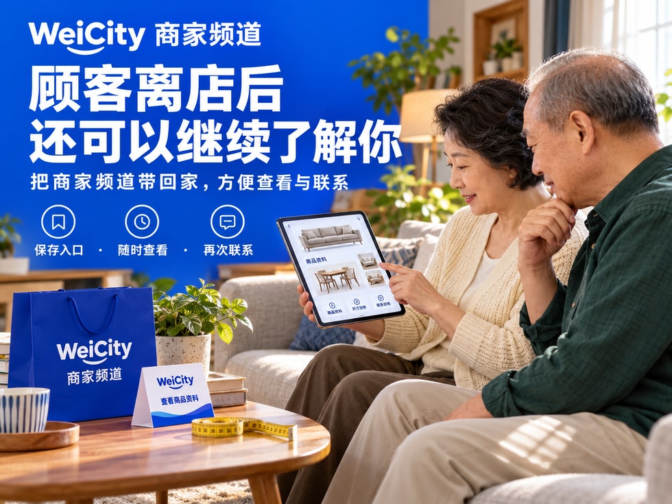 7 📱 顾客离店后，还能继续了解你吗？用 WeiCity 连接店内与线上