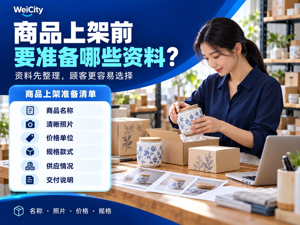 2 📋 商品上架前,要准备哪些资料?