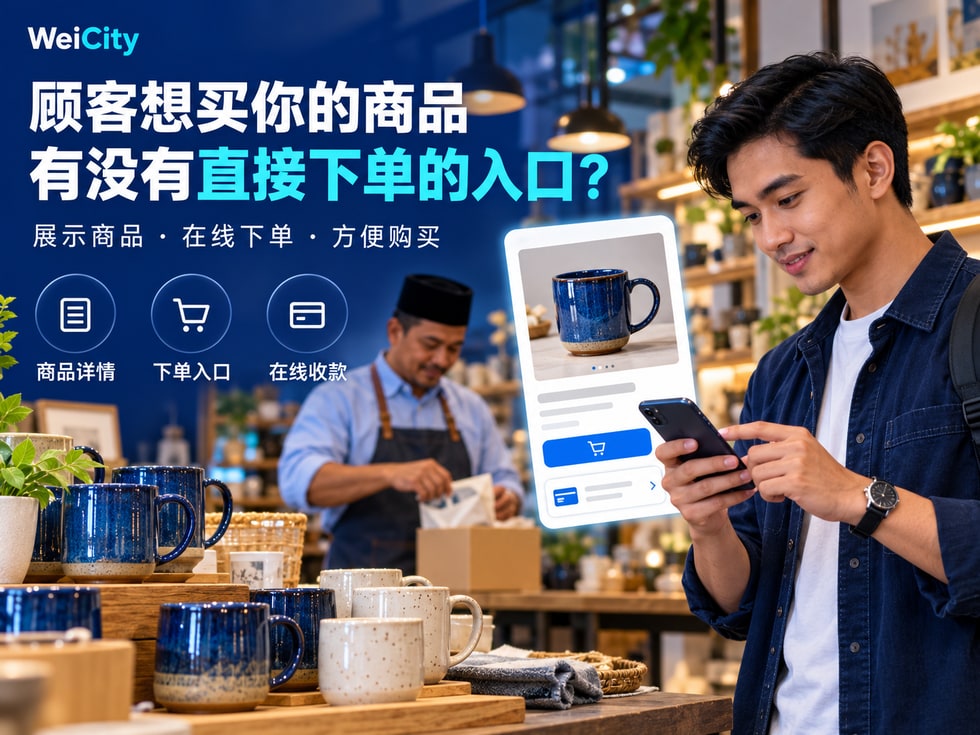 1 🛍️ 顾客想买你的商品,有没有直接下单的入口?