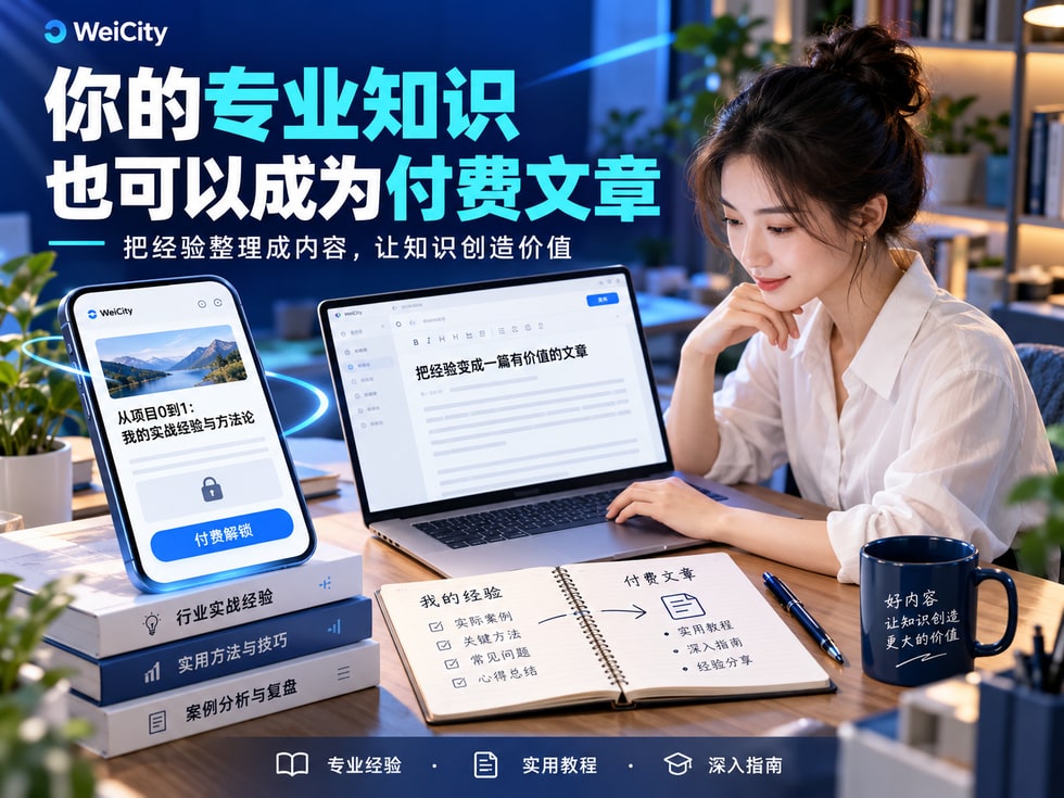 11✍️ 你的专业知识,也可以成为付费文章