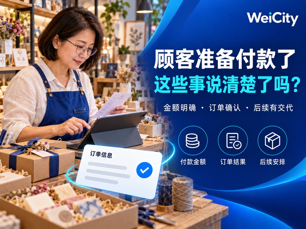 7 💳 顾客准备付款了,你的商城有没有把这些事说清楚?