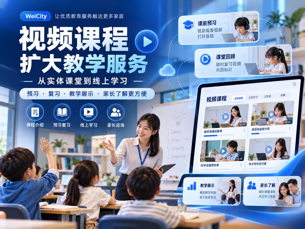 5 教育中心如何利用视频课程扩大教学服务?从实体课堂到线上学习