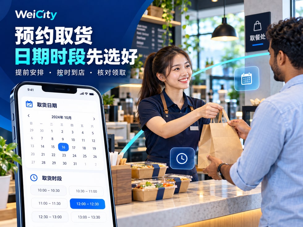 5 📅 预约取货怎么用？让顾客选择日期与时段