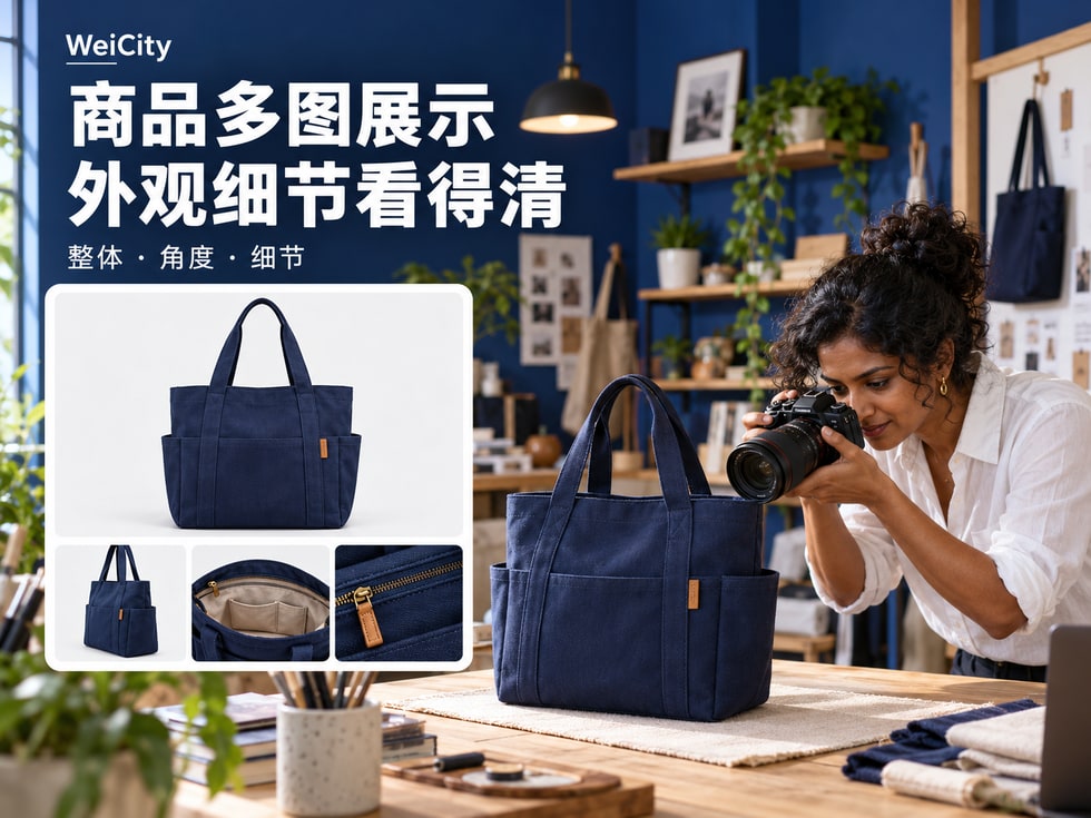 3 商品多图展示：让顾客看清外观与细节