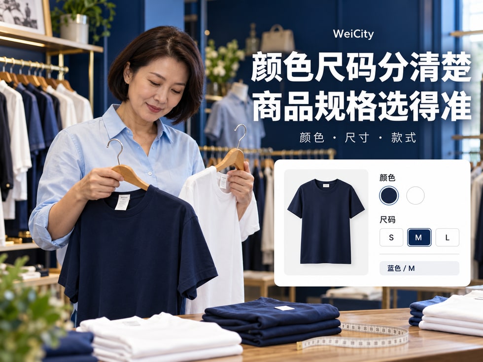 4 商品规格怎么设置？整理颜色、尺寸与款式