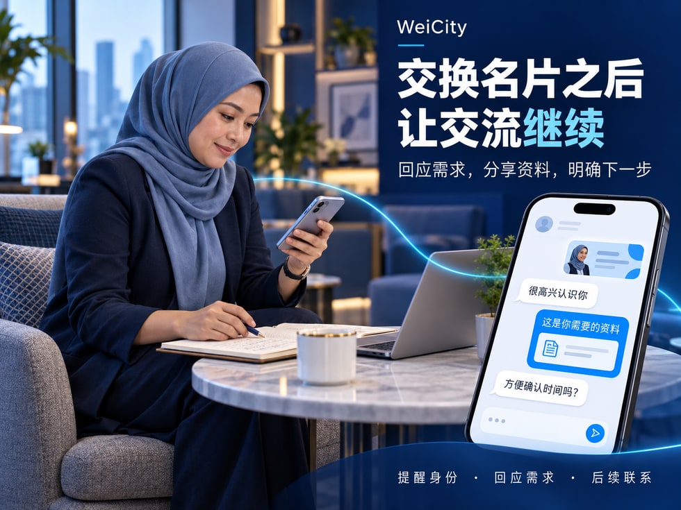 7 电子名片分享后怎么跟进?让第一次认识延续成有效交流