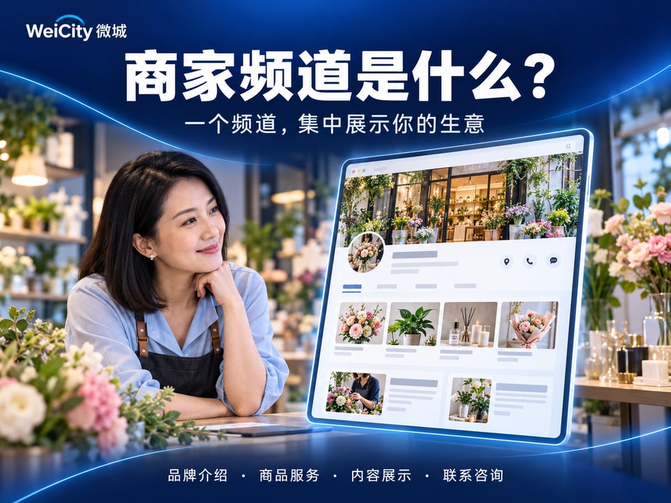 1 WeiCity 商家频道是什么？认识你的线上展示空间