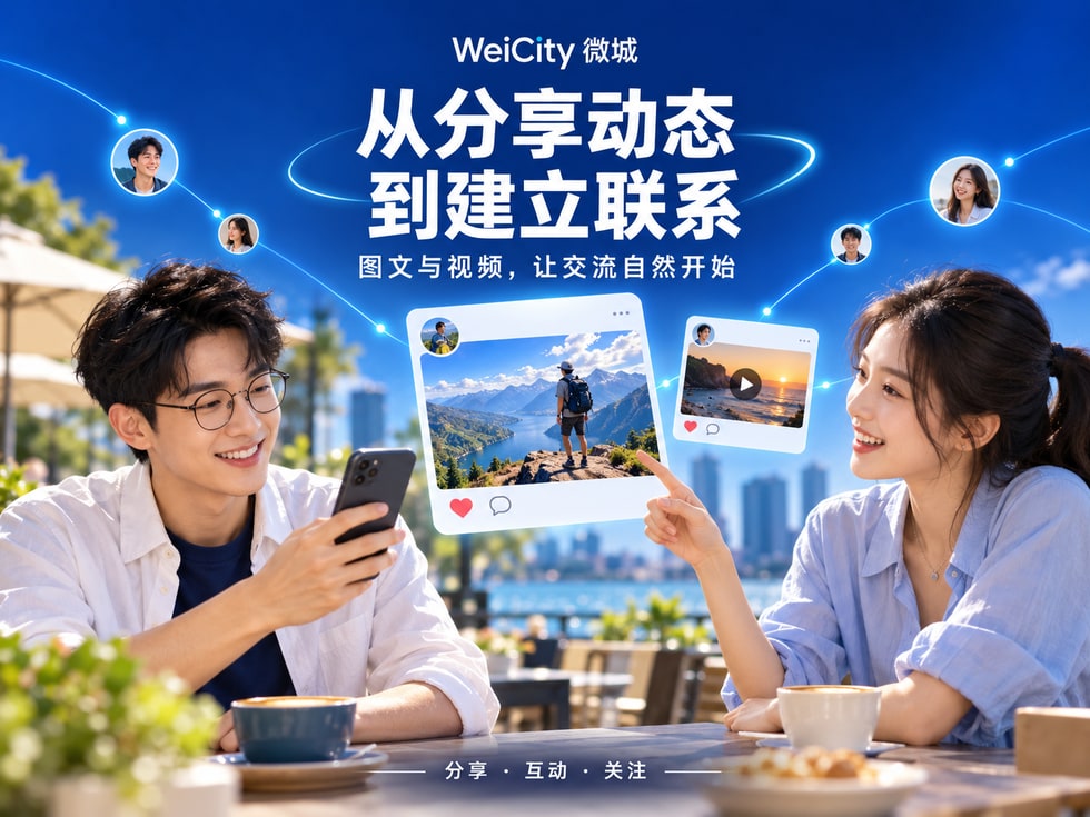 1 WeiCity 社交功能：从分享动态到建立联系