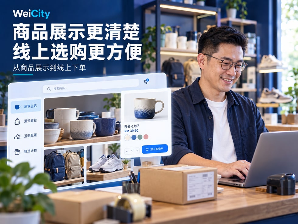 1 WeiCity 商城功能:从商品展示到线上下单
