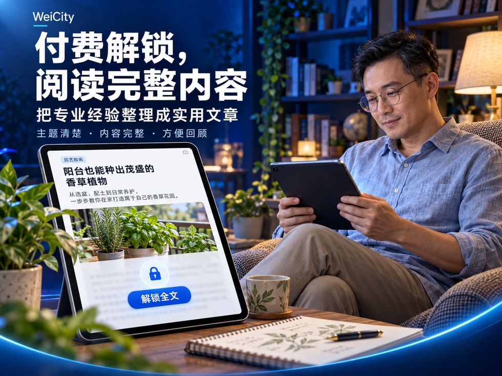 2 付费文章怎么用?让读者付费解锁完整内容