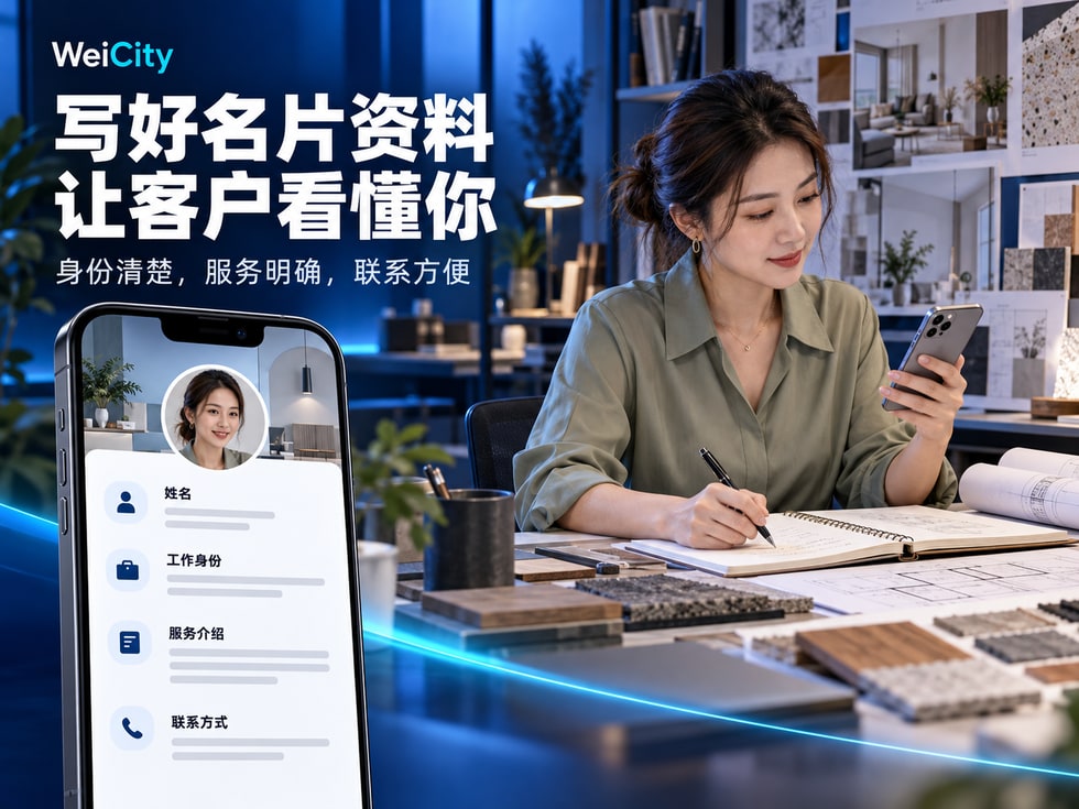5 电子名片资料怎么写?让客户快速看懂你的身份与服务