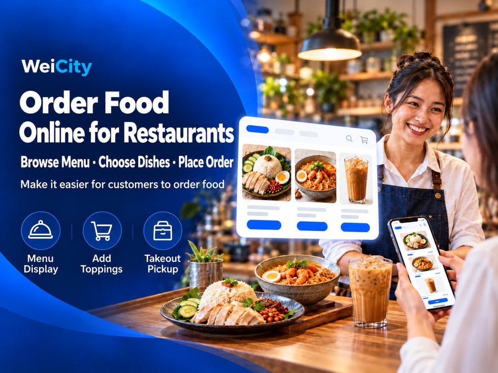 1 How do restaurants use online ordering? WeiCity Menu and Ordering Feature Overview