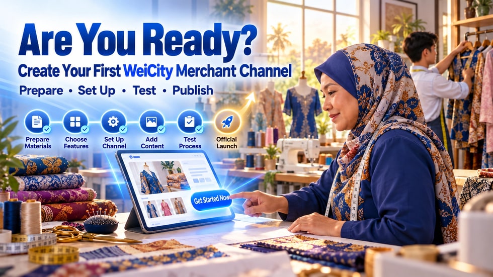 30 🚀 Ready? Start Creating Your First WeiCity Merchant Channel