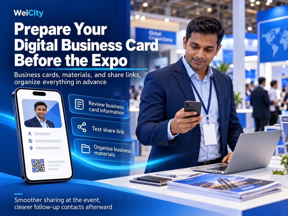 10 How to Prepare Your Digital Business Card Before a Trade Show: From On-Site Conversations to Follow-Up Contact