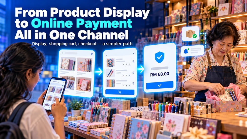 19 🛒 From product display to online payment, one channel does it all