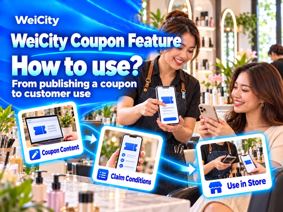 8 How to Use WeiCity Coupon Features? From Publishing Offers to Customer Redemption