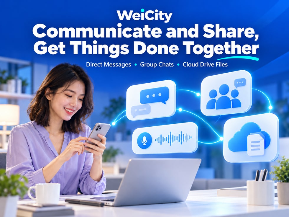 1 WeiCity Chat Features: An Overview of Contacting, Communicating, and Sharing Files