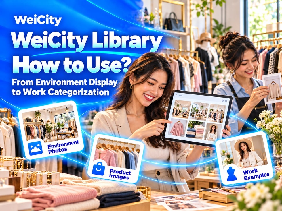 4 How to Use WeiCity Gallery Features? From Environment Displays to Work Categories