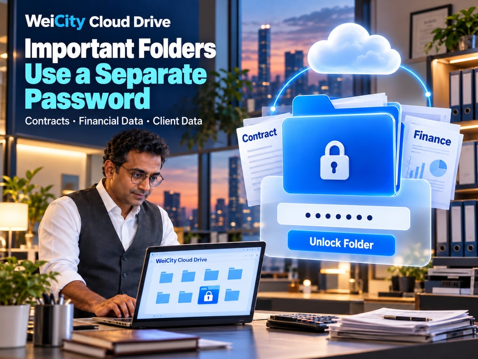 6 How to Set a Password for a Cloud Drive Folder? A Management Guide for Contracts and Financial Materials
