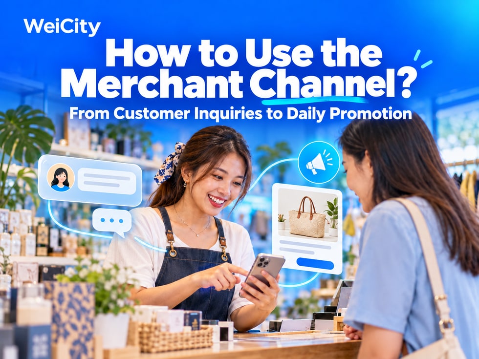 2 How to Use Your Merchant Channel? From Customer Inquiries to Everyday Promotion